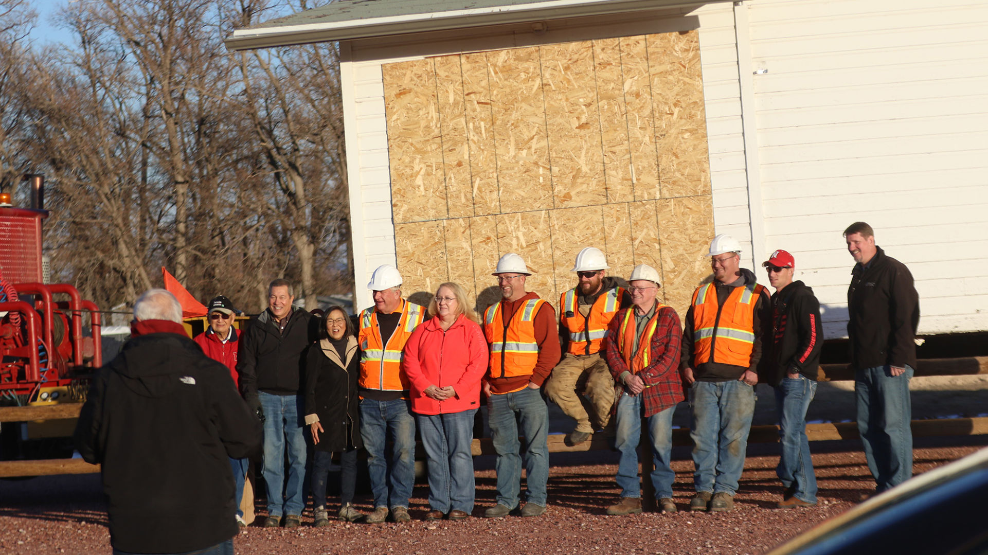 PHOTOS: Japanese Hall moved to Legacy of the Plains